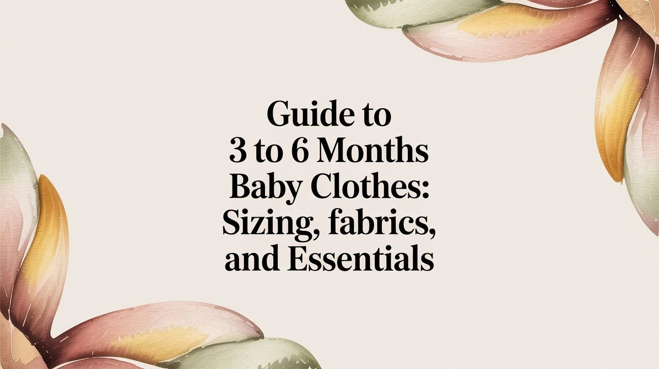 A-Parent-s-Guide-to-3-6-Month-Baby-Clothes-Sizing-Safety-and-Must-Haves Mimou Babywear