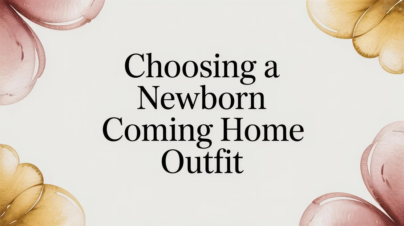 Your Guide to the Perfect Newborn Coming Home Outfit Mimou Babywear