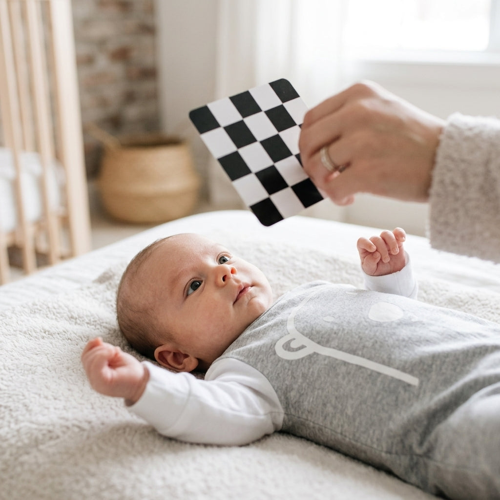 When Do Newborns Start to See? Baby Vision Development Guide Mimou Babywear