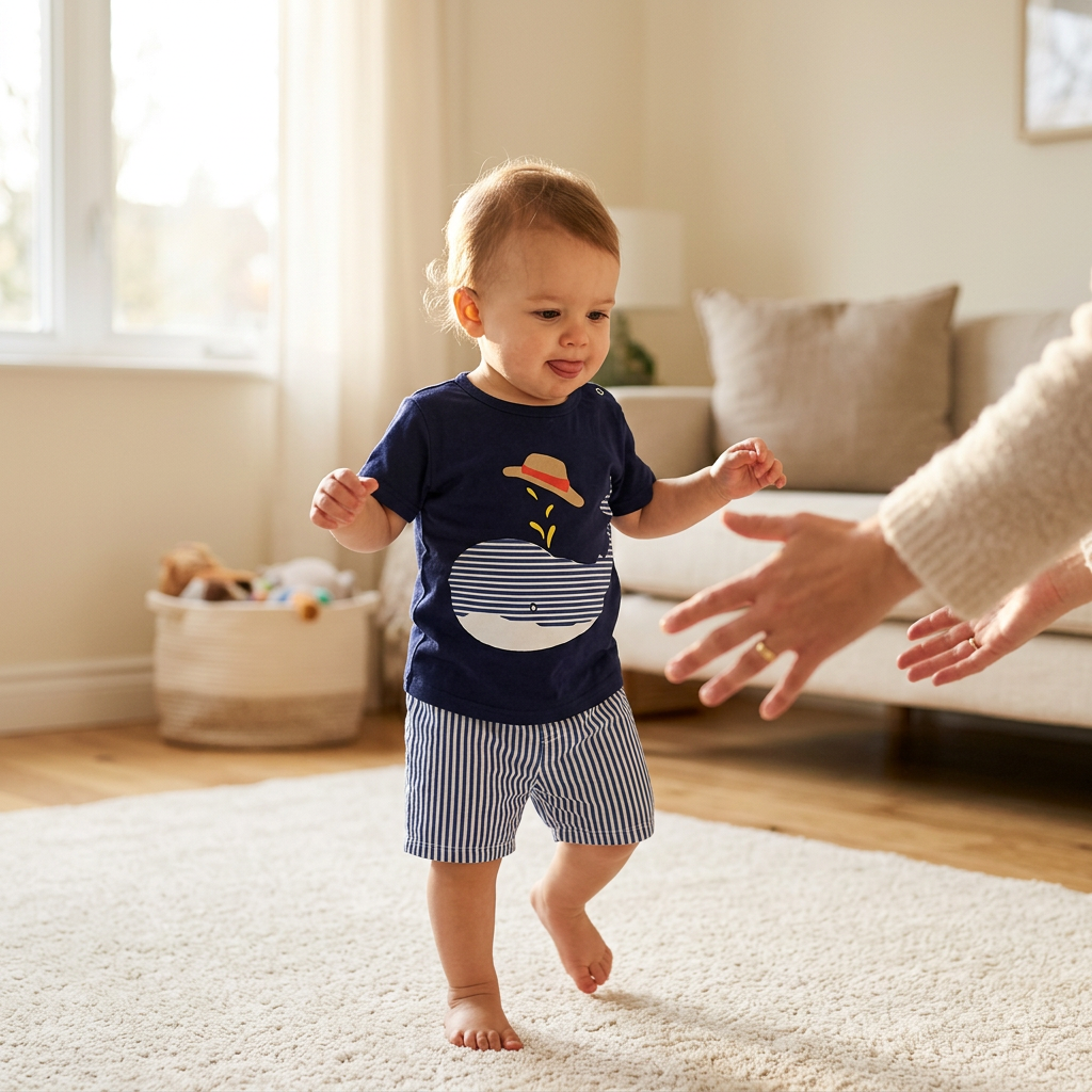 When Do Babies Start Walking? Complete Guide to First Steps Mimou Babywear