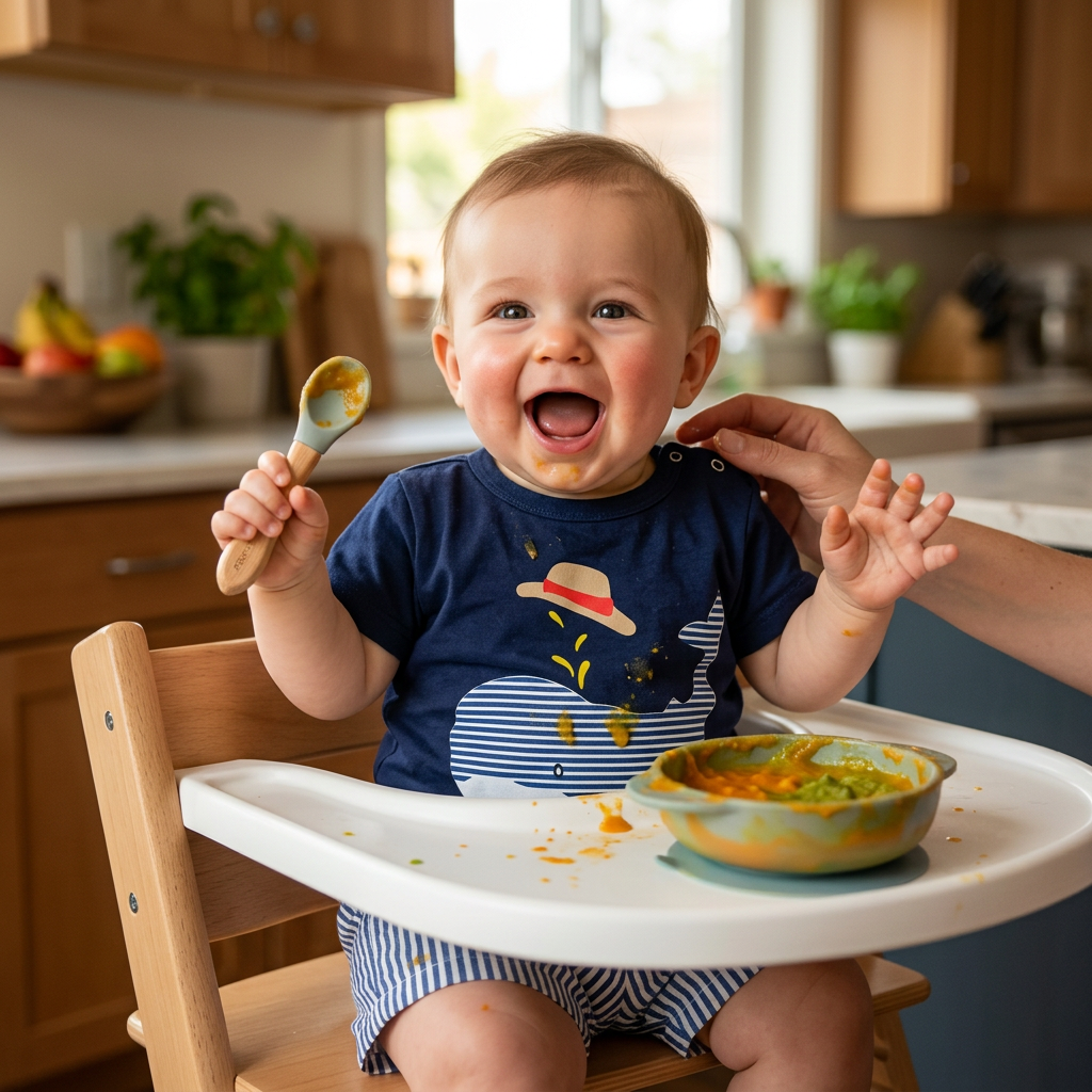 When Do Babies Start Eating Baby Food? The Complete First Foods Guide Mimou Babywear