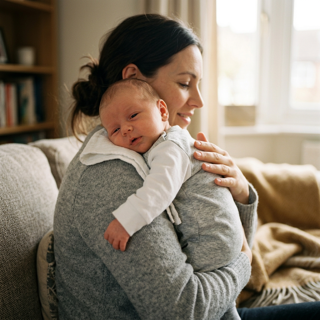 How to Burp a Baby: 3 Positions, Technique, and What’s Normal Mimou Babywear
