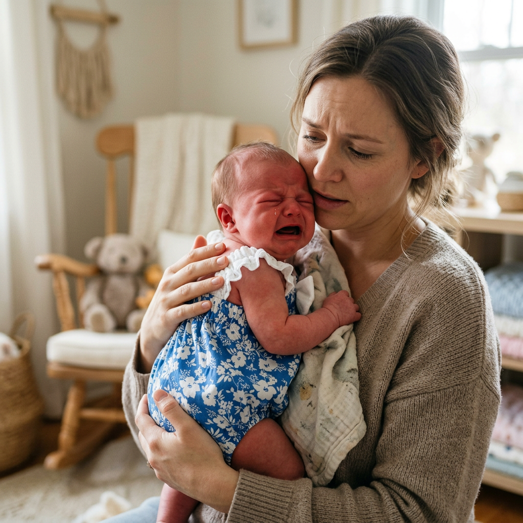 Baby Colic: Causes, What Actually Helps, and How to Survive It Mimou Babywear