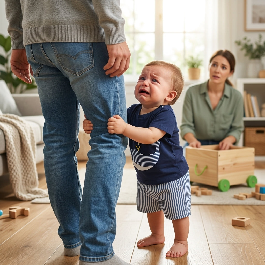 Baby Separation Anxiety: Why It Happens and What Actually Helps Mimou Babywear