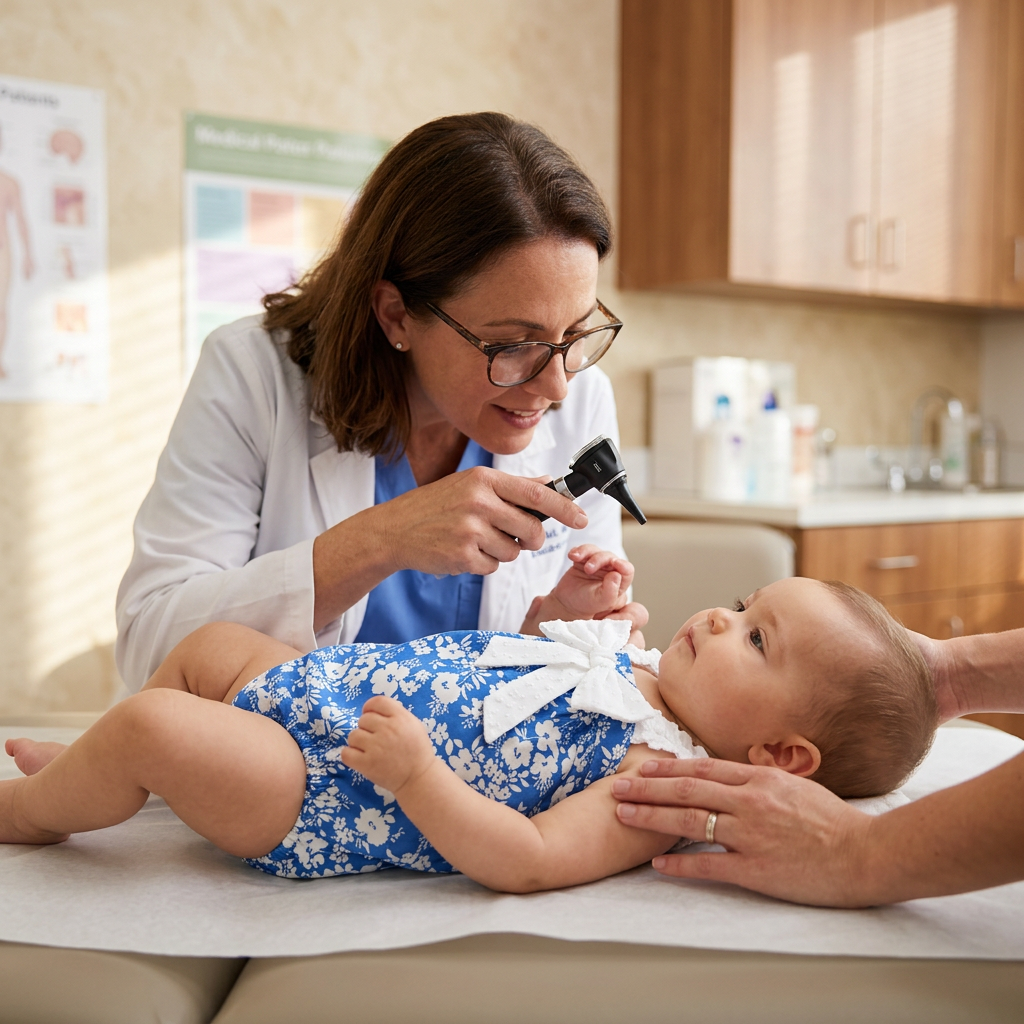 Baby Ear Infection: Signs, When to See a Doctor, and Treatment Mimou Babywear