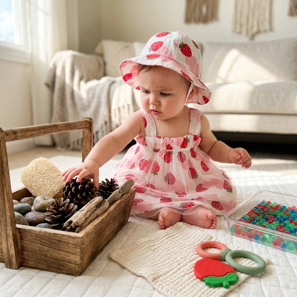 Sensory Play for Babies: Why It Matters and Ideas by Age Mimou Babywear