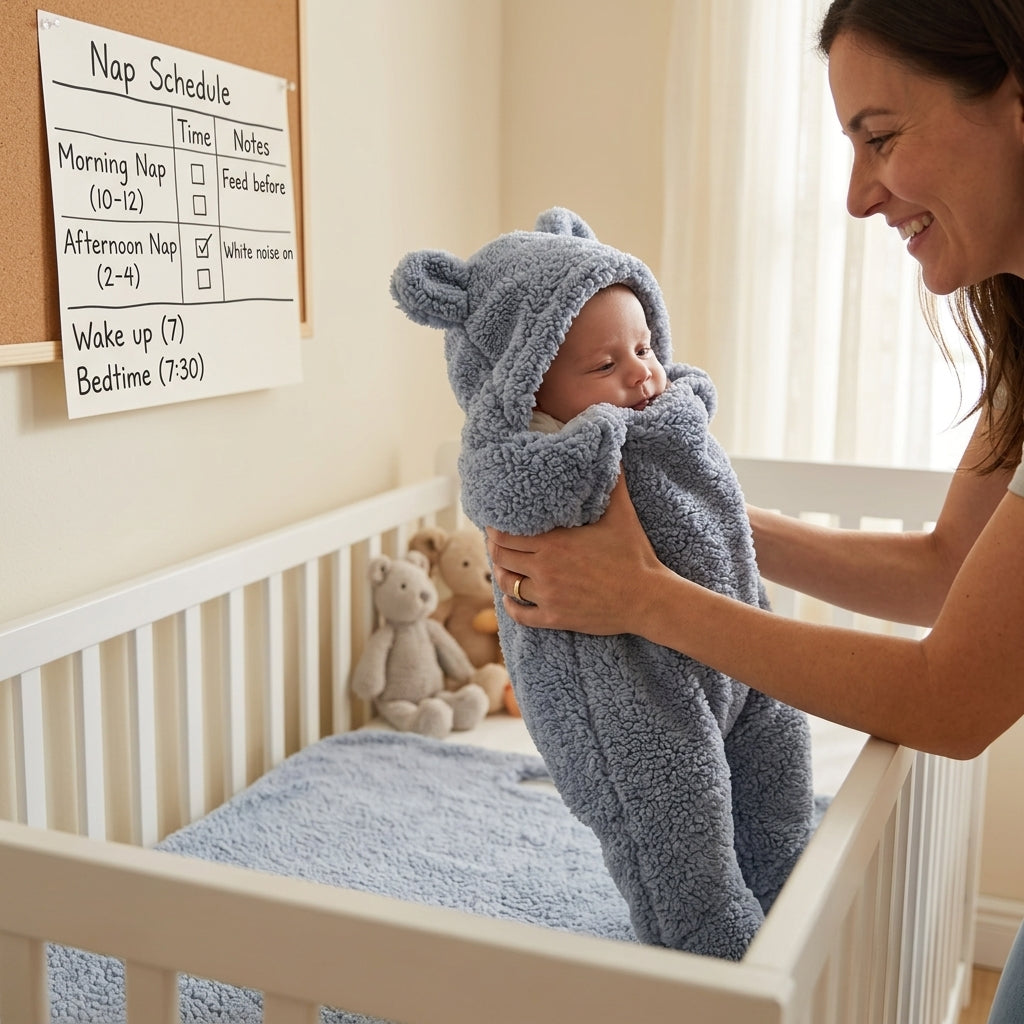 Baby Nap Schedule: Complete Guide by Age Mimou Babywear