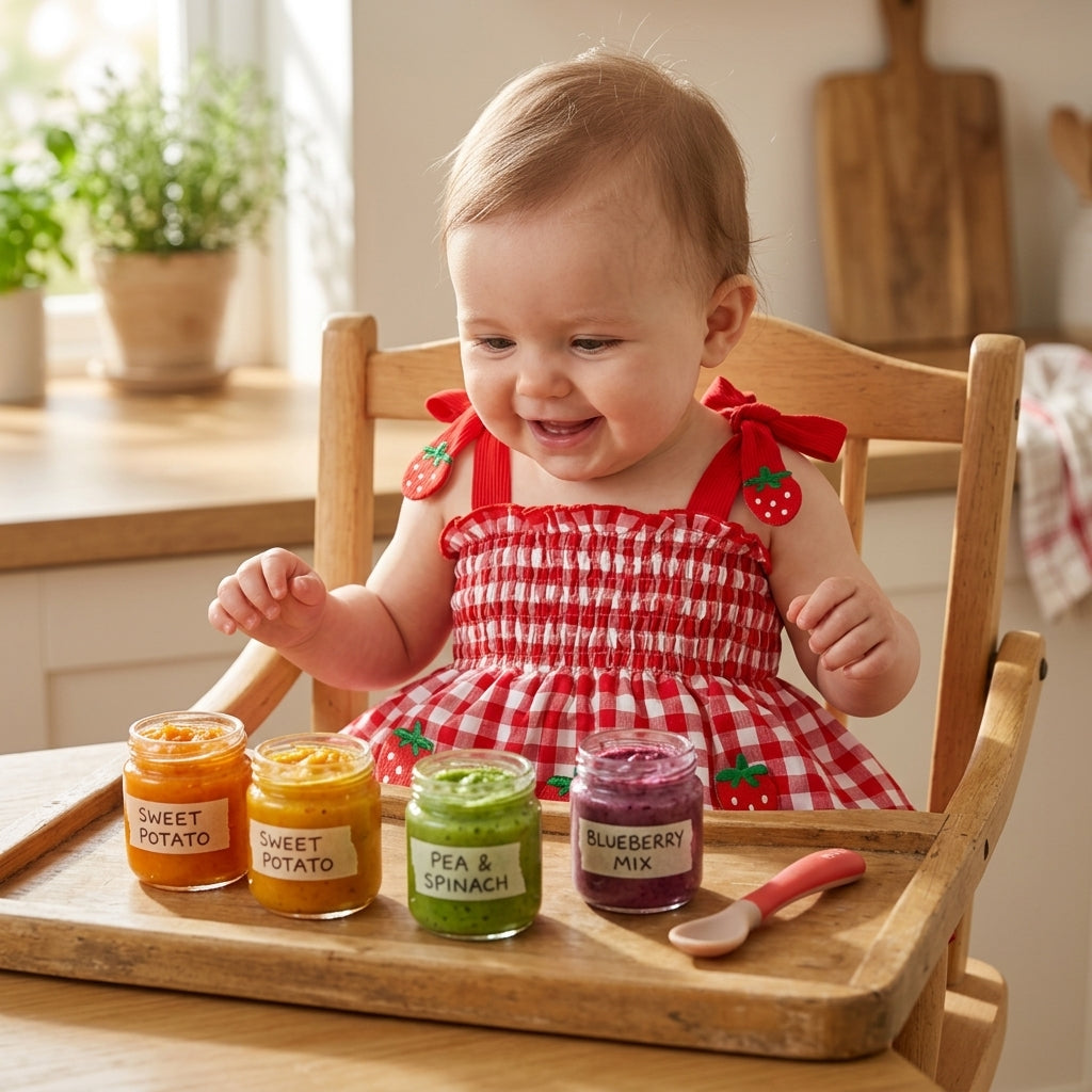 Baby Food Recipes: Stage 1, 2 & 3 — From First Purees to Finger Foods Mimou Babywear