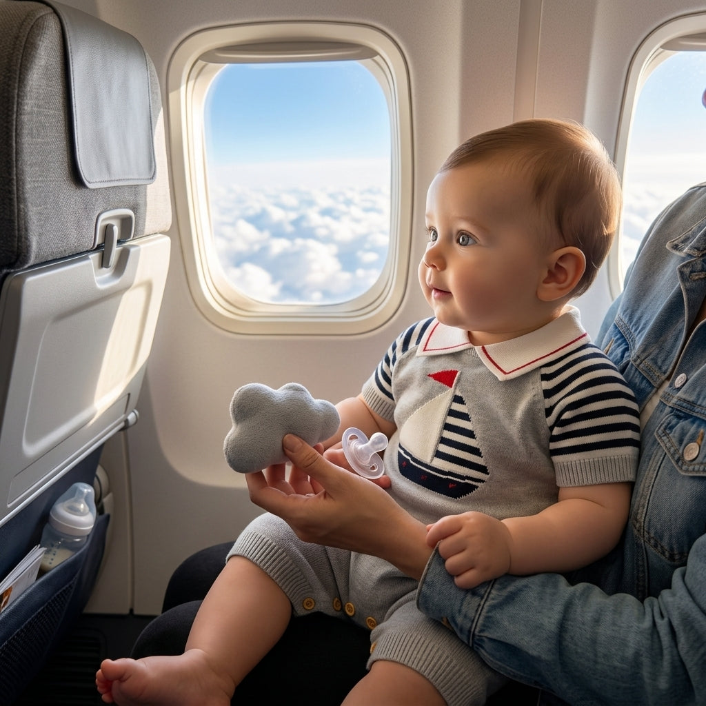 Flying with a Baby: The Complete Guide to the First Flight Mimou Babywear