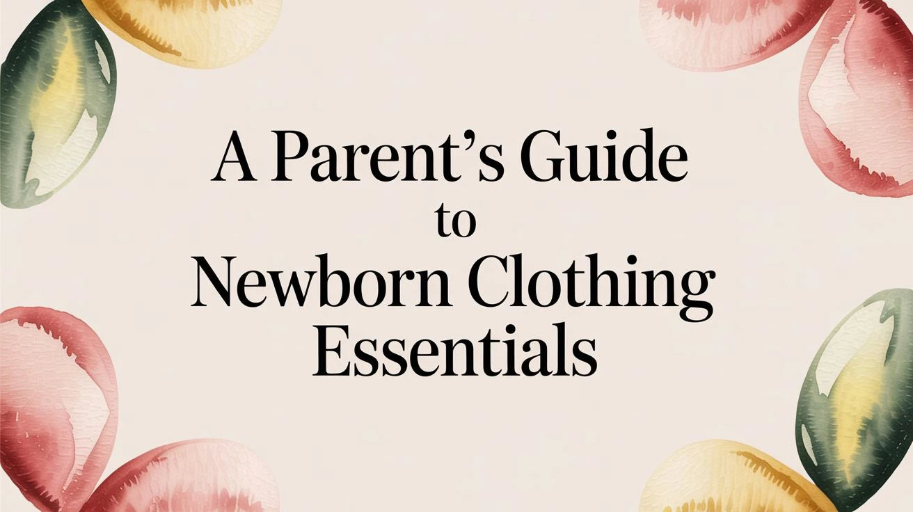 A Parent’s Guide to Newborn Clothing Essentials Mimou Babywear