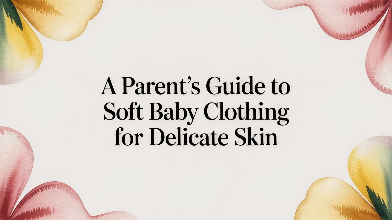 A Parent’s Guide to Soft Baby Clothing for Delicate Skin Mimou Babywear