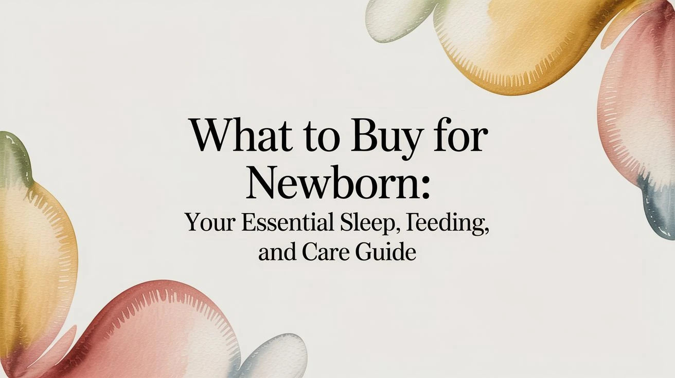 What-to-Buy-for-Your-Newborn-A-Reassuring-Guide-for-New-Parents Mimou Babywear