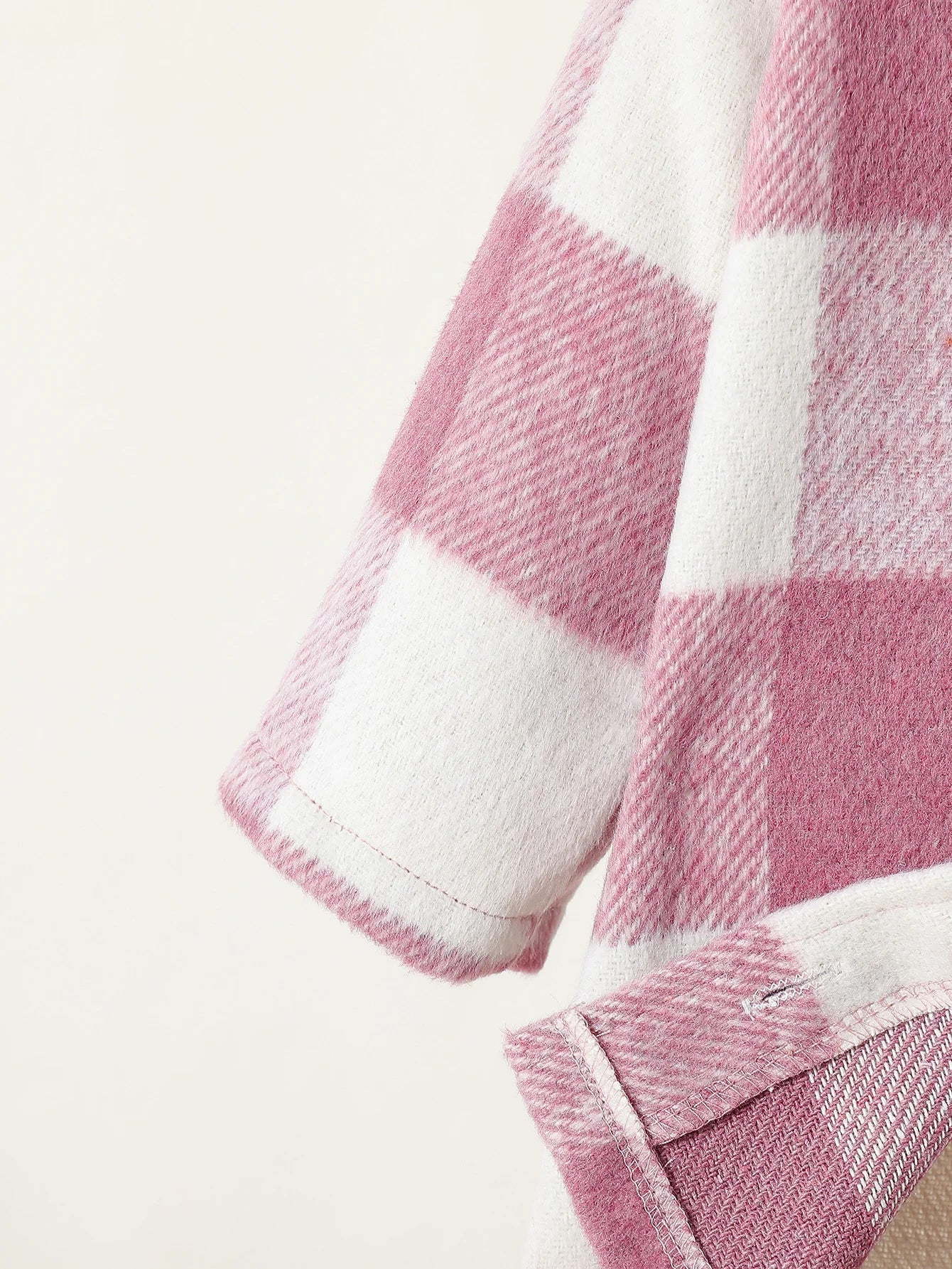 3-Piece Pink Plaid Baby Girl Outfit – Autumn Streetwear Set (6-36M)    Mimou Babywear