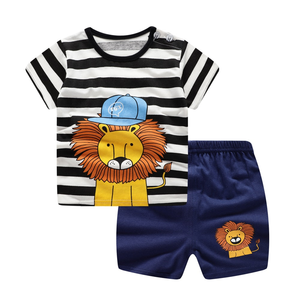 Blue Whale Baby Set – 2-Piece Cotton Outfit for Boys & Girls 0–24M | Mimou    Mimou Babywear