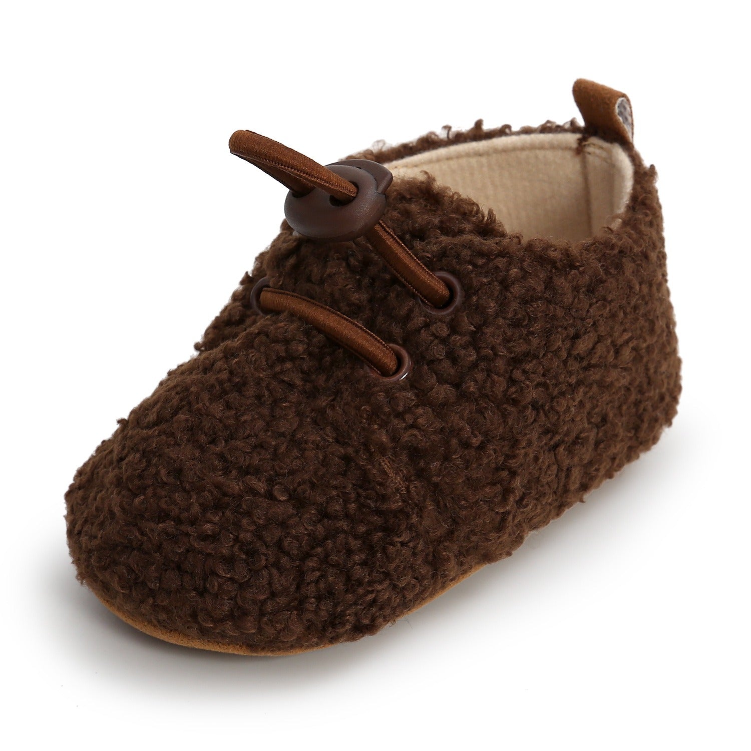 Warm Cotton Baby Booties | Mimou   Dark Brown / 13cm/60g Mimou Babywear