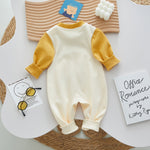 Dinosaur Baby Romper – Long Sleeve Cotton | Mimou    Mimou Babywear