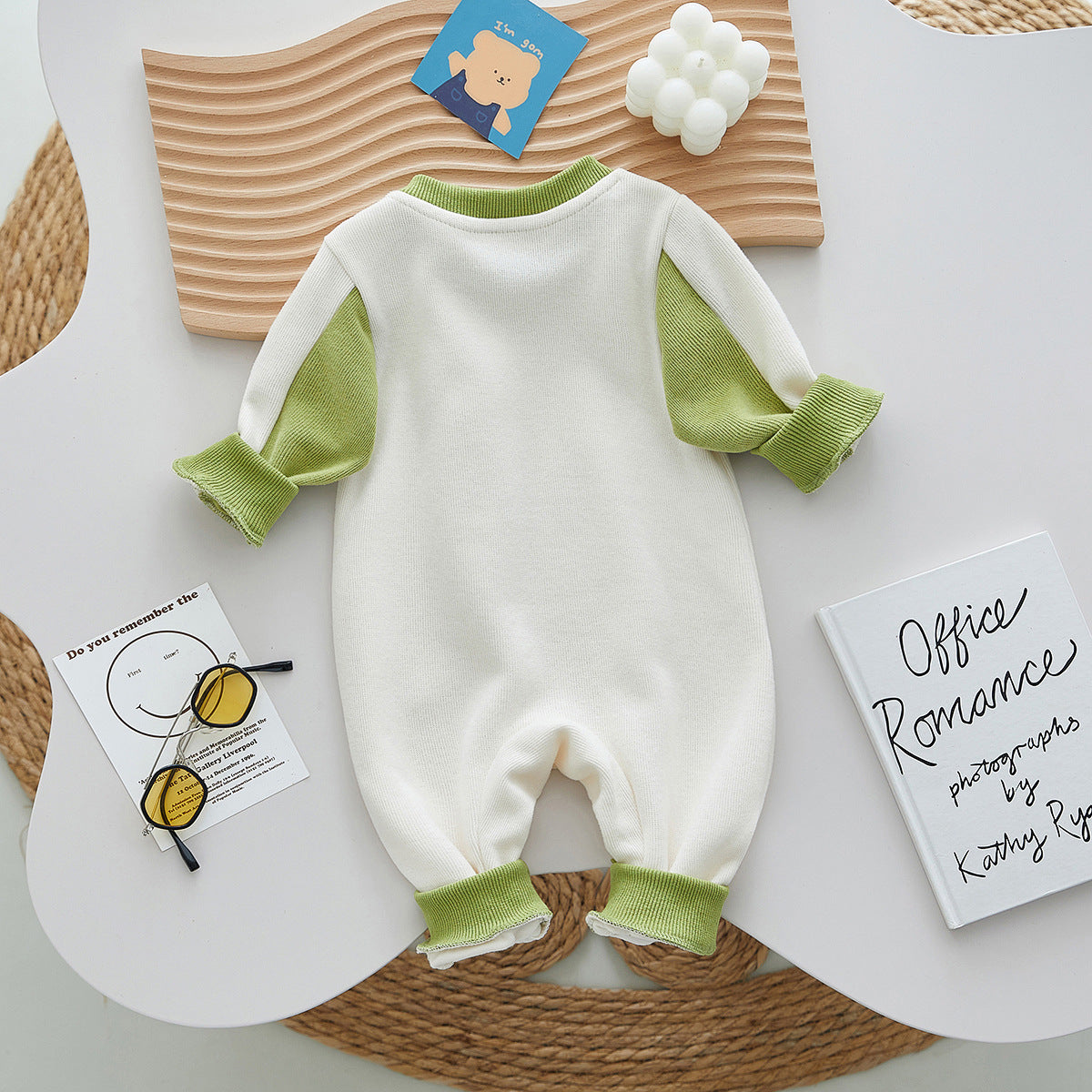 Dinosaur Baby Jumpsuit – Long Sleeve Cotton | Mimou    Mimou Babywear