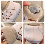 Anti-Slip Cotton Booties & Socks (0-12M)    Mimou Babywear