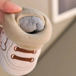 Anti-Slip Cotton Booties & Socks (0-12M)    Mimou Babywear