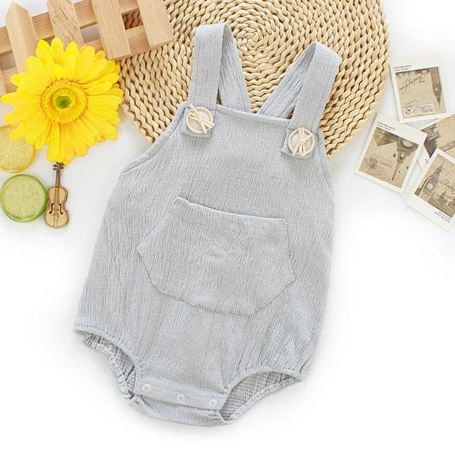 Baby Boys Clothes Spring Baby Girls Rompers Cotton Infant Newborn Baby Girl Clothes Long Sleeve Princess Baby Girl Romper   Grey / 3T Mimou Babywear