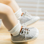 Baby Canvas First Walker Shoes with Soft Non-Slip Sole (0–18 Months)    Mimou Babywear