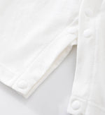 Baby Gentleman Cotton Romper – Short Sleeve Summer Bodysuit    Mimou Babywear