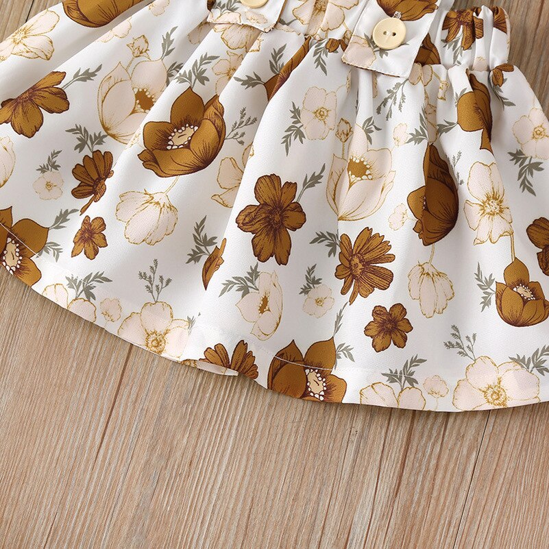 Baby Girl Summer Outfit Set (12–36M)    Mimou Babywear