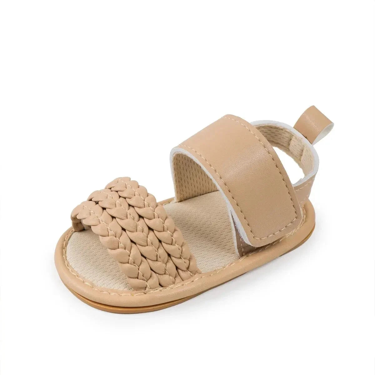 Baby Girl Summer Sandals – Soft Sole First Walkers with Non-Slip Rubber Bottom (0-18M)    Mimou Babywear