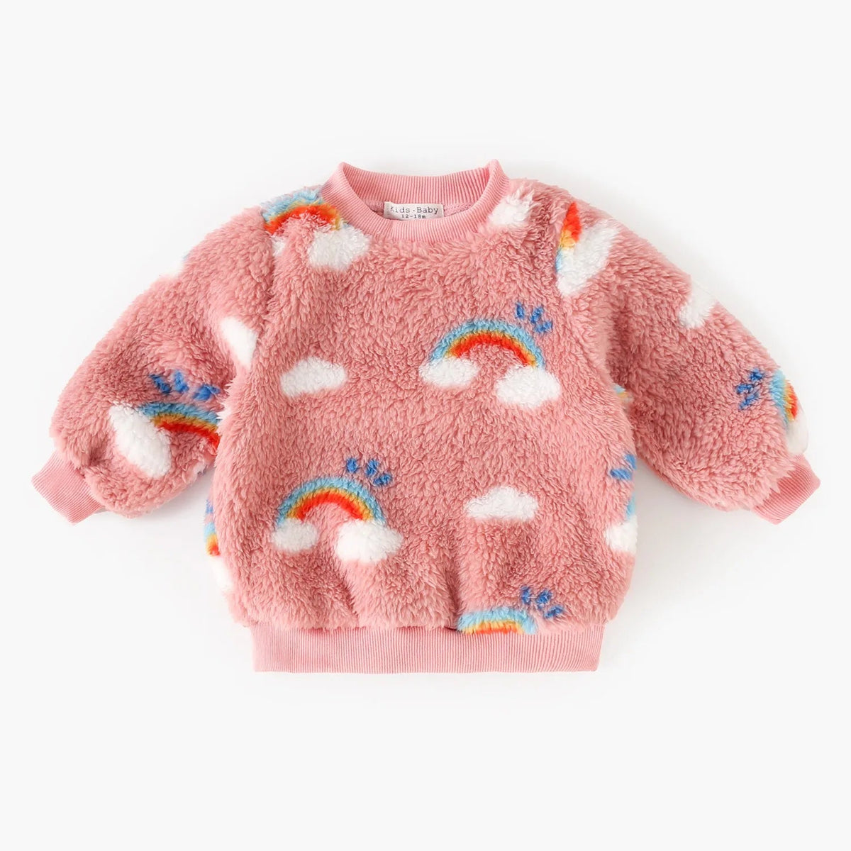 Baby Girl Winter Warm Clothing Set – Long-Sleeve Top & Trousers 2-Piece Outfit    Mimou Babywear