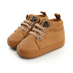 Baby High-Top First Walker Sneakers with Soft Non-Slip Sole (0–18M)    Mimou Babywear