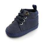 Baby High-Top First Walker Sneakers with Soft Non-Slip Sole (0–18M)    Mimou Babywear