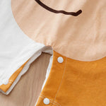 Baby Horse Romper – Soft Cotton Short Sleeve Bodysuit for Newborns & Infants (3–24M)    Mimou Babywear