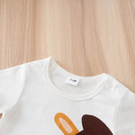 Baby Horse Romper – Soft Cotton Short Sleeve Bodysuit for Newborns & Infants (3–24M)    Mimou Babywear