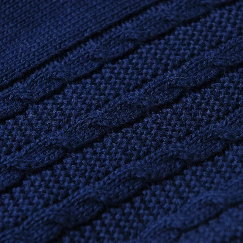 Baby Knit Cotton Set with Collar Pullover & Pants – Long Sleeve Infant Outfit (3-24M)    Mimou Babywear