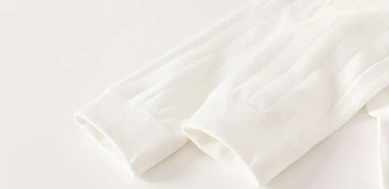 Baby Long-Sleeve Cotton Romper – Soft Unisex Striped One-Piece    Mimou Babywear