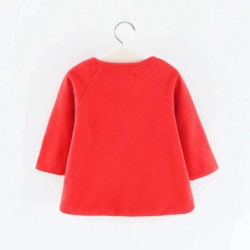 Baby Wool Blend Winter Coat – Warm Jacket (12–36M)    Mimou Babywear