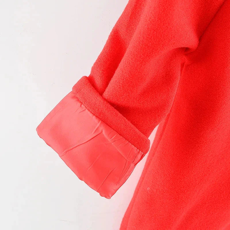 Baby Wool Blend Winter Coat – Warm Jacket (12–36M)    Mimou Babywear