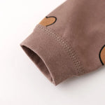 Bear Print Cotton Pajama Set – Long-Sleeve Top & Pants Baby Sleepwear    Mimou Babywear