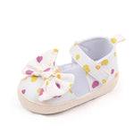 Bow Baby Girl Shoes with Soft Sole and Non-Slip Design (0–18M)    Mimou Babywear
