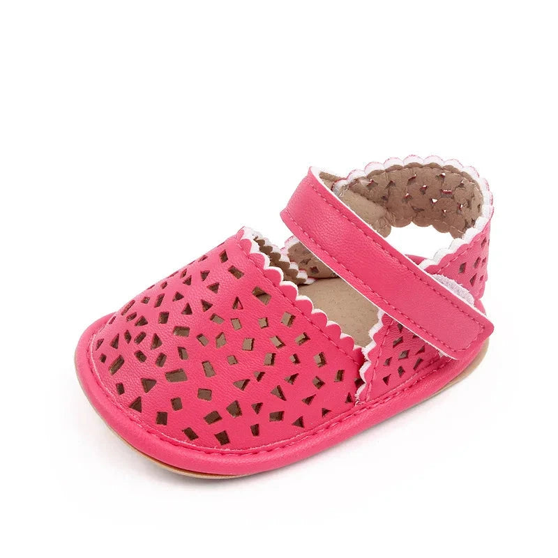 Breathable Baby Summer Shoes First Walkers with Soft Non-Slip Sole (0–18M)    Mimou Babywear