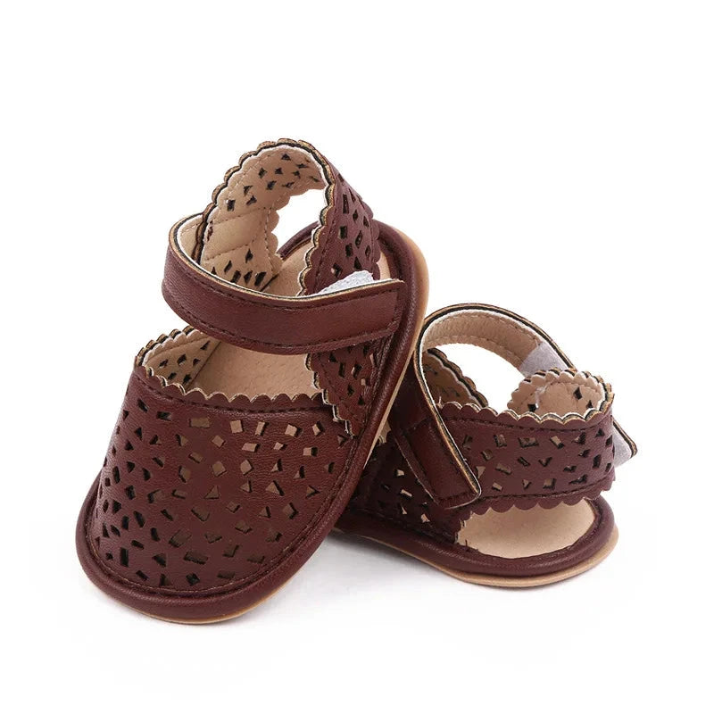Breathable Baby Summer Shoes First Walkers with Soft Non-Slip Sole (0–18M)    Mimou Babywear