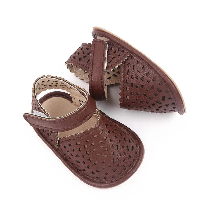 Breathable Baby Summer Shoes First Walkers with Soft Non-Slip Sole (0–18M)    Mimou Babywear
