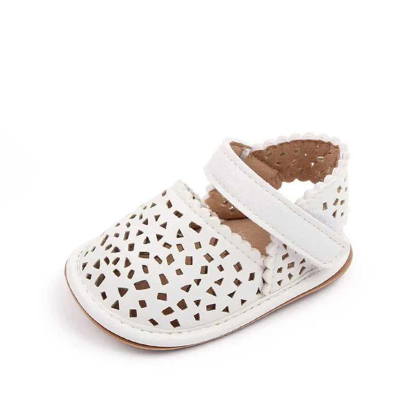 Breathable Baby Summer Shoes First Walkers with Soft Non-Slip Sole (0–18M)    Mimou Babywear