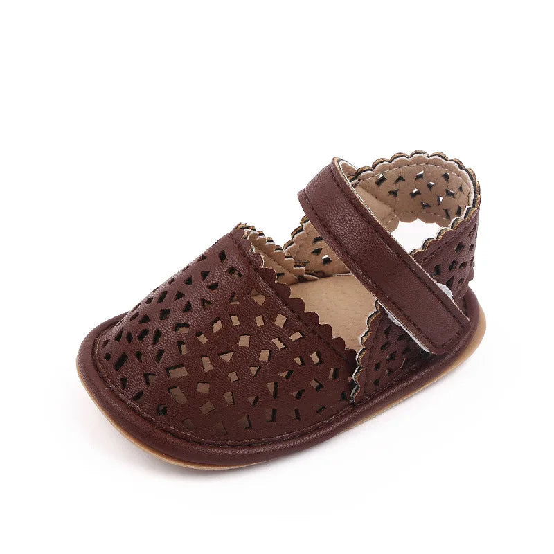Breathable Baby Summer Shoes First Walkers with Soft Non-Slip Sole (0–18M)    Mimou Babywear