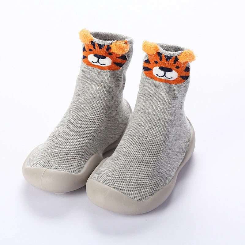 Breathable Cartoon Socks Shoes (9–36M)    Mimou Babywear