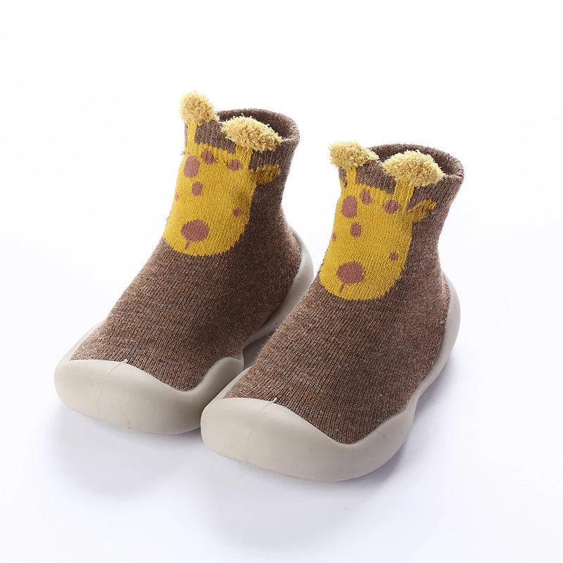 Breathable Cartoon Socks Shoes (9–36M)    Mimou Babywear