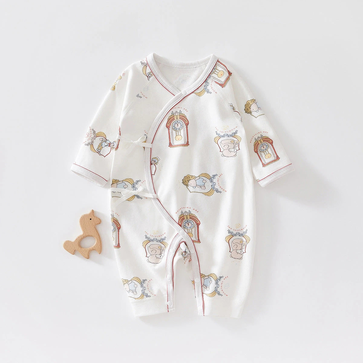 Butterfly Tie-Front Romper (0-18M)   Bear's Paradise Butterfly Coat / 66cm Mimou Babywear