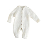 Cloud-Soft Plush Winter Romper (0-12M)    Mimou Babywear