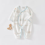 Cotton Tie-Front Romper – Butterfly Baby One-Piece   Dream World Butterfly Coat / 66cm Mimou Babywear