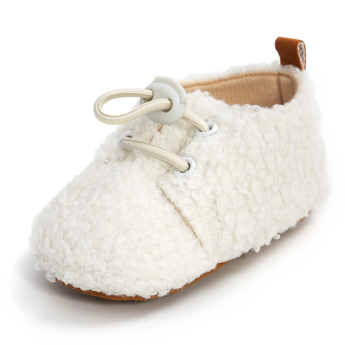 Cozy Warm Cotton Booties (0-12M)   White / 12-24M Mimou Babywear